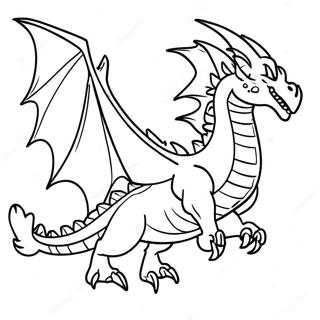 Gambar Mewarna Naga Api Yang Garang Dalam Penerbangan 119655 54572