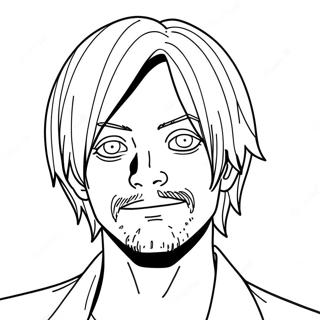 Gambar Mewarna Sanji 119808-54685