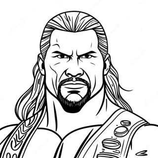 Halaman Mewarna Wwe Yang Keren Dan Hebat 119964-54806