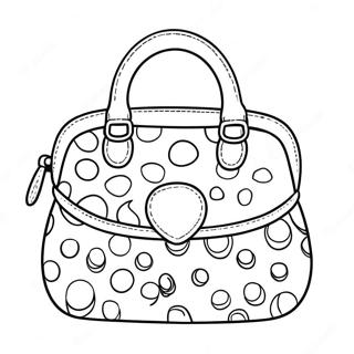 Halaman Mewarna Beg Tangan Corak Haiwan Comel 120452 55193