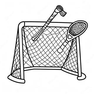 Lacrosse Halaman Mewarna