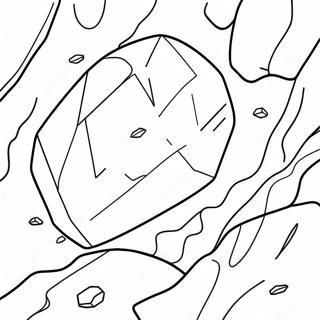 Halaman Mewarna Batu Kuarsa Berkilau 121117-55901