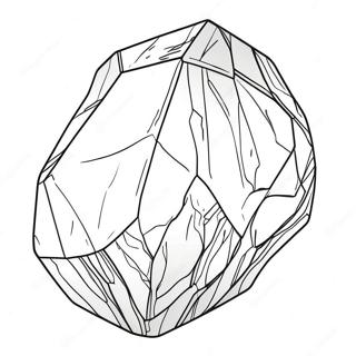 Halaman Mewarna Batu Kuarsa Berkilau 121117-55903