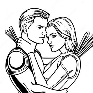 Hawkeye Halaman Mewarna