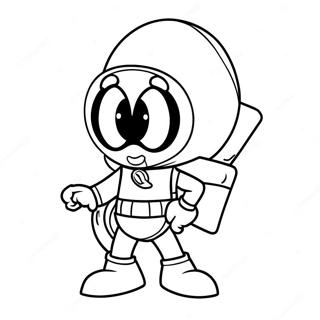 Marvin The Martian Halaman Mewarna