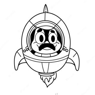 Marvin The Martian Halaman Mewarna