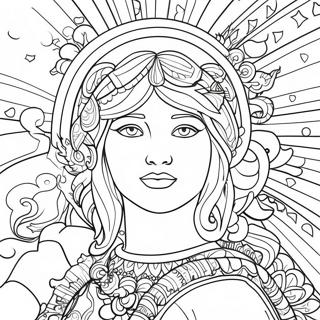 Halaman Mewarna Pendedahan Berwarna Warni 121557 56225