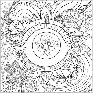 Halaman Mewarna Pendedahan Berwarna Warni 121557 56227