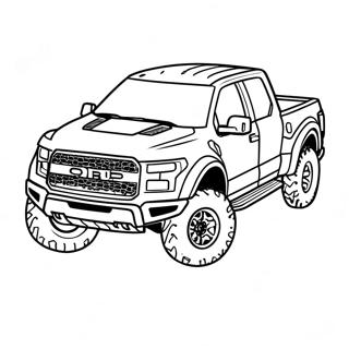 Ford Raptor Halaman Mewarna