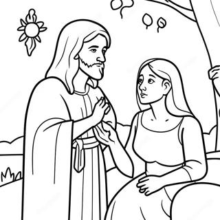 Halaman Mewarna Elia Dan Janda 121965 56547