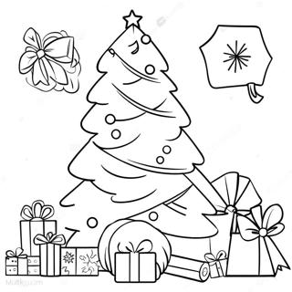 Halaman Mewarna Pokok Krismas Harry Potter 122146-56691
