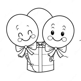 Gambar Mewarna Belon Hari Jadi Ke 2 Yang Ceria 122865 57299