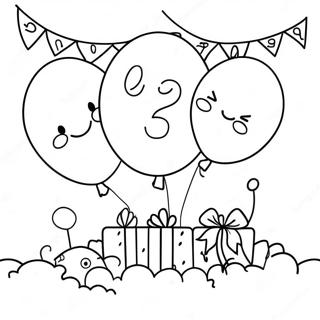 Gambar Mewarna Belon Hari Jadi Ke 2 Yang Ceria 122865 57300