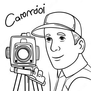 Halaman Mewarna Kamera Man Skibidi Bersama Kawan 123381 57708