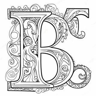 Halaman Mewarna Huruf F Funky 123407-57728