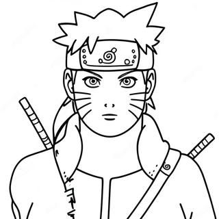 Naruto Shippuden Halaman Mewarna