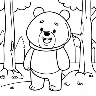 Halaman Mewarna We Bare Bears 124638-58762