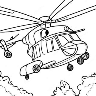 Gambar Mewarna Helikopter Kor Marin 125209-59219