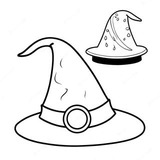 Topi Penyihir Magik Gambar Mewarna 126316 60070