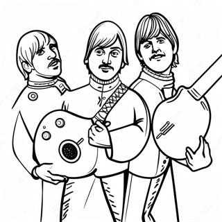 Beatles Halaman Mewarna