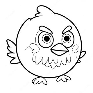 Bomb Burung Hitam Halaman Mewarna Angry Birds 126963-60574