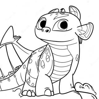 Halaman Mewarna Bagaimana Melatih Naga Anda 127040-60634