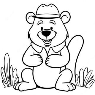 Yogi Bear Halaman Mewarna