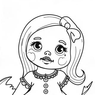 Laman Mewarna Patung Rosak Menyeramkan 127939 61458