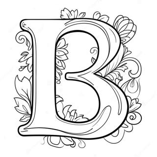 Laman Mewarna Huruf Q Dalam Font Unik 128018 61522