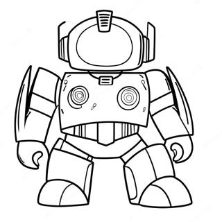 Gambar Mewarna Tobot Superhero 129049-62327