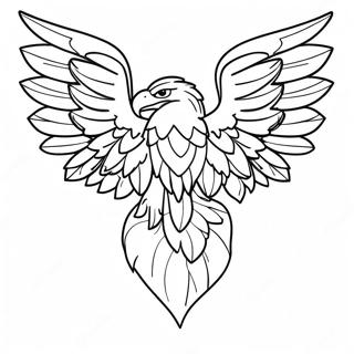 Halaman Mewarna Wira Sayap Keempat 129611 62765