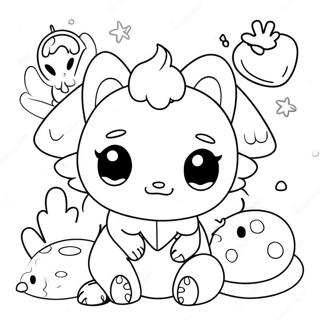 Halaman Mewarna Makhluk Magik Gacha Club 130048 63105