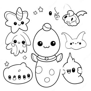 Halaman Mewarna Makhluk Magik Gacha Club 130048 63107