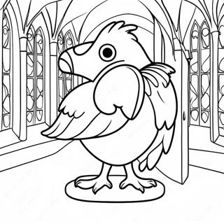 Halaman Mewarna Warna Rumah Ravenclaw 130072 63117