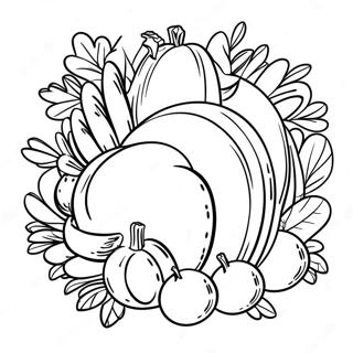 Halaman Mewarna Berkat Kesyukuran 131026 63861