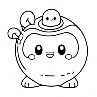 Halaman Mewarna Tamagotchi 131640-64327