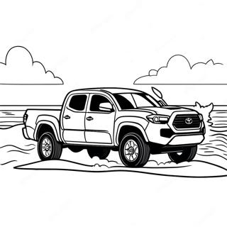 Toyota Tacoma Halaman Mewarna