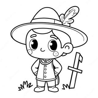 Halaman Mewarna Budak Jemaah Comel 132850-65280