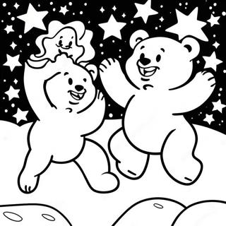 Gummy Bears Halaman Mewarna