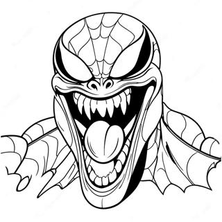 Venom Dengan Gigi Tajam Halaman Mewarna 13325 2921