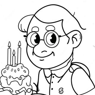 Halaman Mewarna Atuk Yang Comel 133365-65679