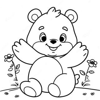 Halaman Mewarna Care Bears 134187-66302