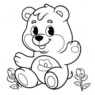 Halaman Mewarna Care Bears 134187-66303