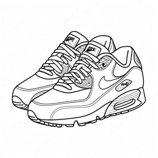 Gambar Mewarna Kasut Sneaker Air Max 134673-66683