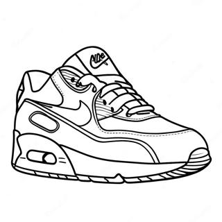 Gambar Mewarna Kasut Sneaker Air Max 134673-66684