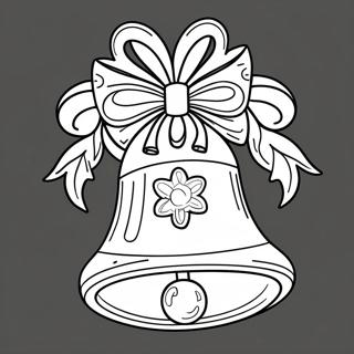 Halaman Mewarna Loceng Krismas Berkilau 135368-67236