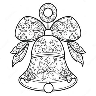 Halaman Mewarna Loceng Krismas Hiasan 135369-67239