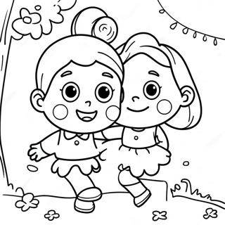 Saya Cinta Anak Perempuan Saya Halaman Mewarna