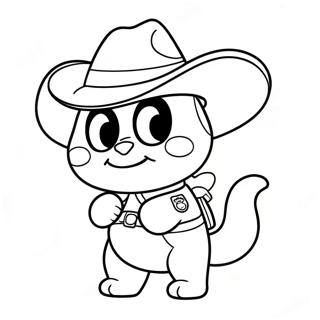 Sheriff Callie Halaman Mewarna