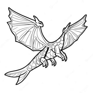 Gambar Mewarna Wings Of Fire Seawing 136694-68410